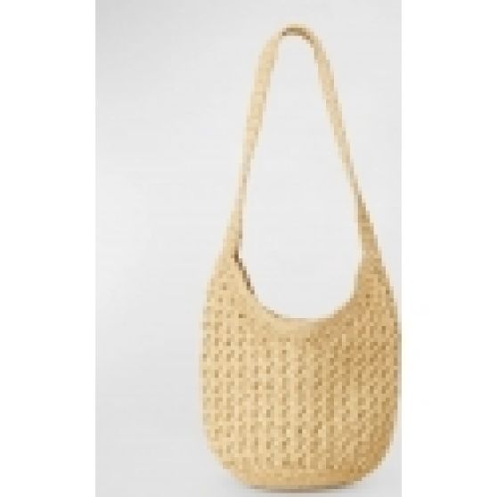 Btb Los Angeles Uma Straw Shoulder Bag