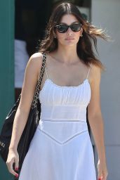 Camila Morrone Leaves San Vicente Bungalows in West Hollywood 08/23/2023