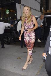 Caroline Wozniacki Arriving at the "Today" Show in New York 08/24/2023