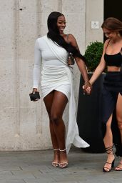 Catherine Agbaje and Amber Wise at ME Hotel in London 07/31/2023