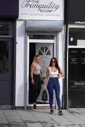 Chloe Ferry -Visits Body Sculpting Specialist in Stockton-on-Tees 08/26/2023