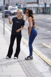 Chloe Ferry -Visits Body Sculpting Specialist in Stockton-on-Tees 08/26/2023