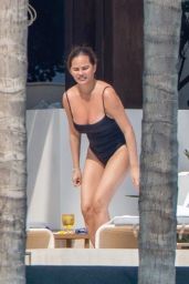 Chrissy Teigen in a Swimsuit in Puerto Vallarta 08/07/2023 (more photos)