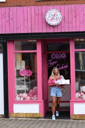 Christine McGuinness at Zara Cakes in Manchester 08/13/2023