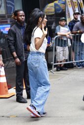 Cindy Herron - Exits GMA Studio in New York 08/16/2023