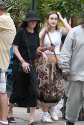 Courteney Cox With Daughter Coco Arquette in New York 08/27/2023