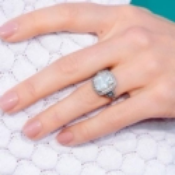 Custom Leor Yerushalmi Engagement Ring