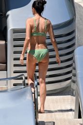 Demi Moore in a Green Bikini 08/11/2023