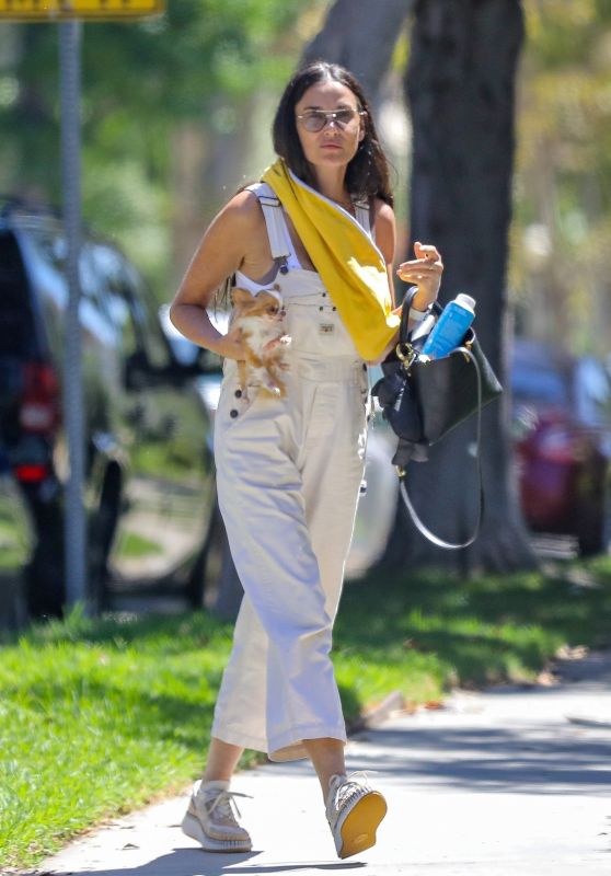 Demi Moore in Casual Outfit in Los Angeles 08/29/2023
