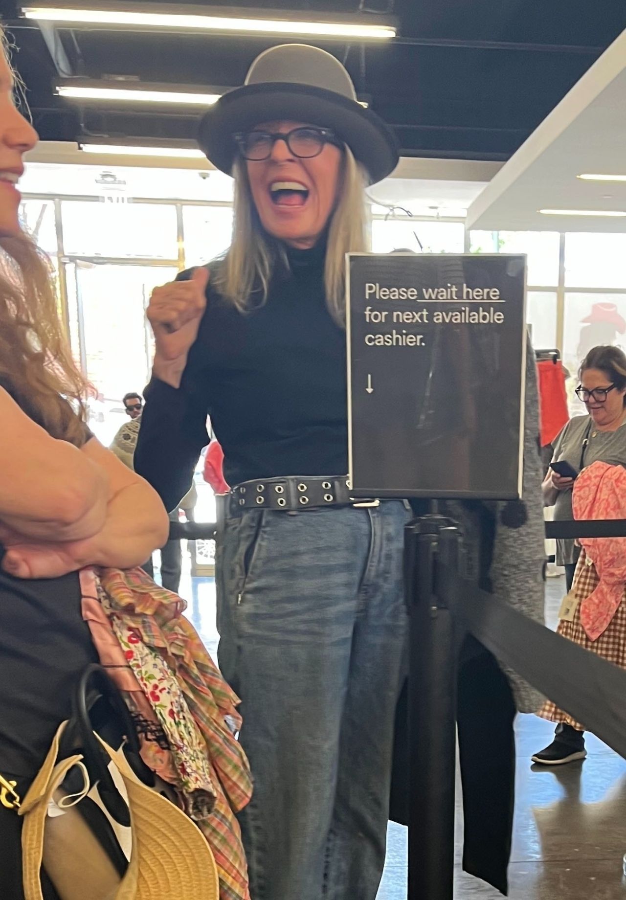 Diane Keaton at Louis Vuitton Store in Beverly Hills 07/28/2022 • CelebMafia