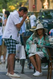 Elizabeth Hurley and Joan Collins in Saint-Tropez 08/12/2023 • CelebMafia