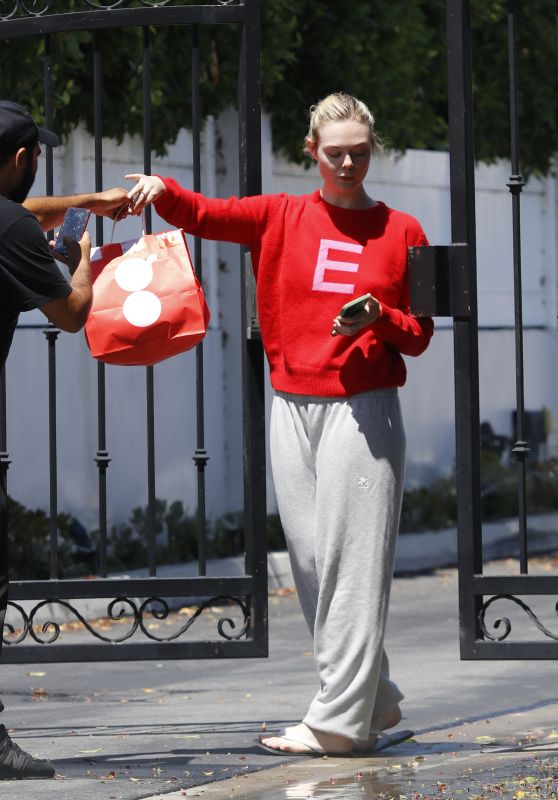 Elle Fanning - Out in Los Angeles 08/21/2023