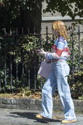 Ellie Bamber - Out in London 08/21/2023