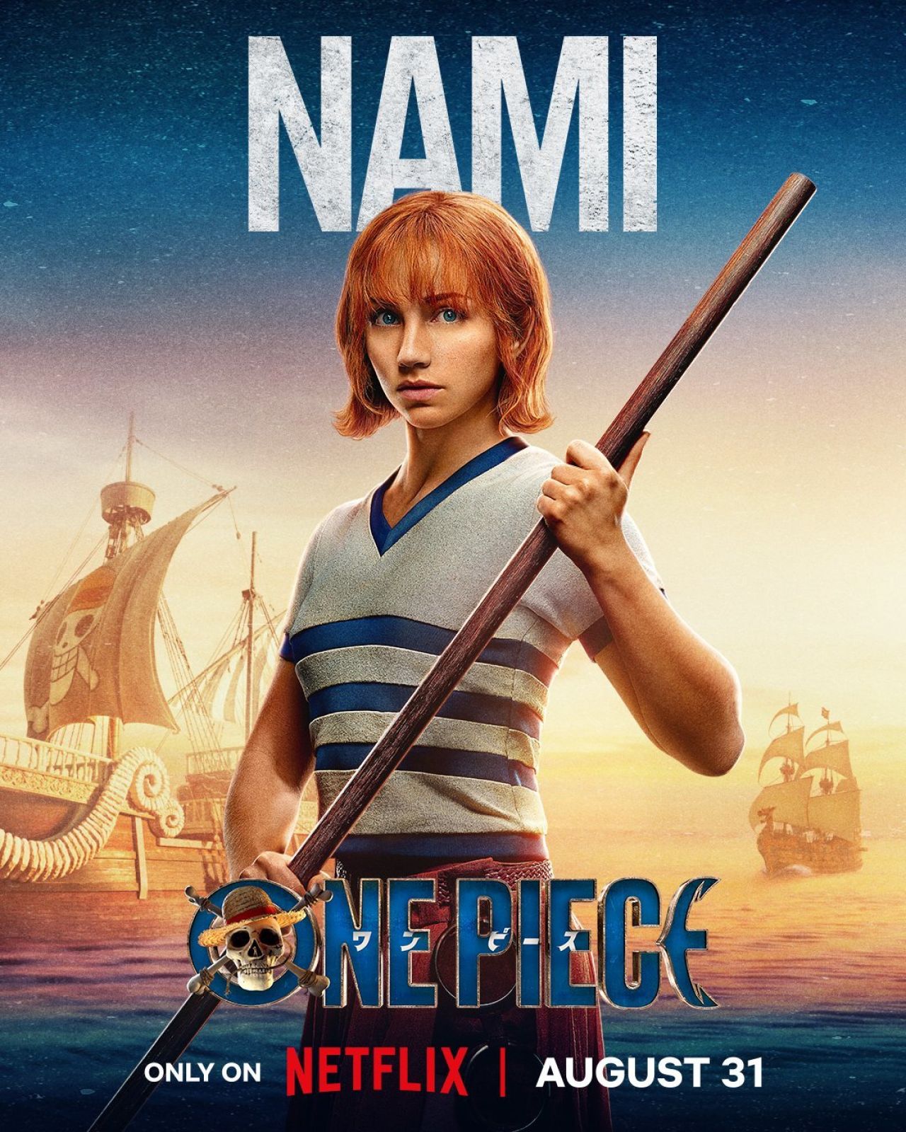 Emily Rudd "One Piece" Season 1 Poster 2023 • CelebMafia
