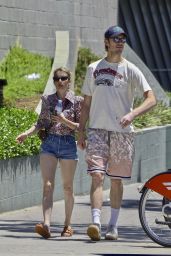 Emma Roberts and Cody John - Shopping in Los Feliz 08/02/2023