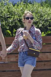 Emma Roberts and Cody John - Shopping in Los Feliz 08/02/2023