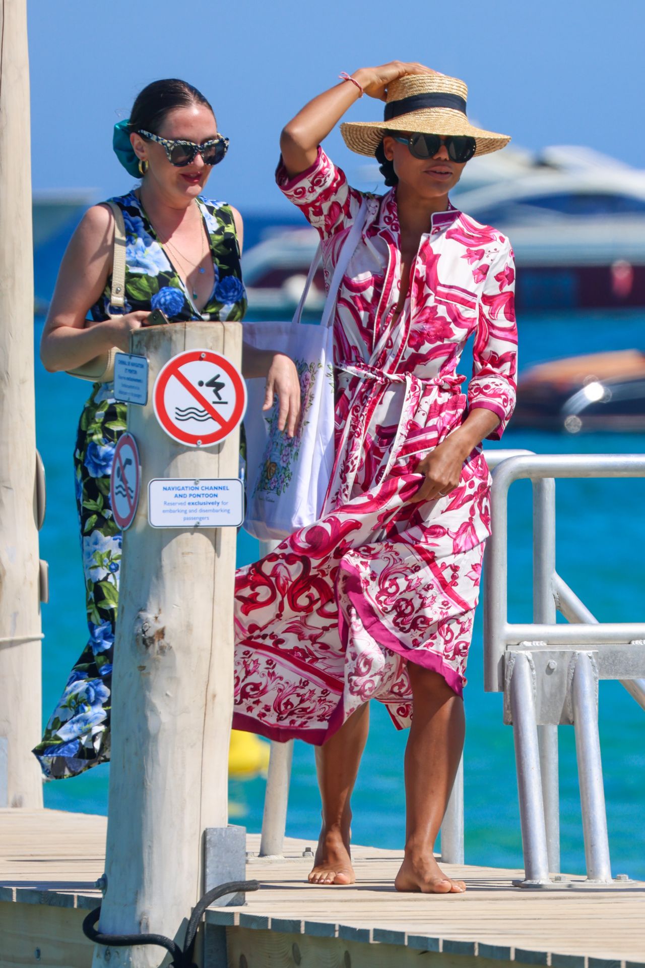 Emma Weymouth at the Club 55 Beach in Saint-Tropez 08/13/2023 • CelebMafia