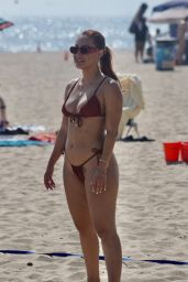 Francia Raisa in a Bikini in Malibu 07/31/2023