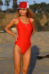 Gia Skova at the Beach in Santa Monica 08/05/2023