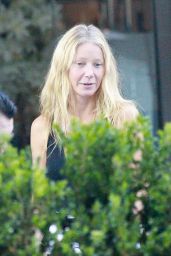 Gwyneth Paltrow Makeup Free at Mr. Chow in Beverly Hills 08/27/2023