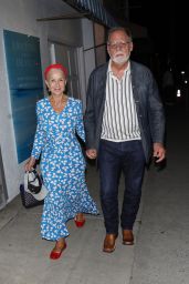 Helen Mirren and Taylor Hackford at Giorgio Baldi in Santa Monica 08/28/2023