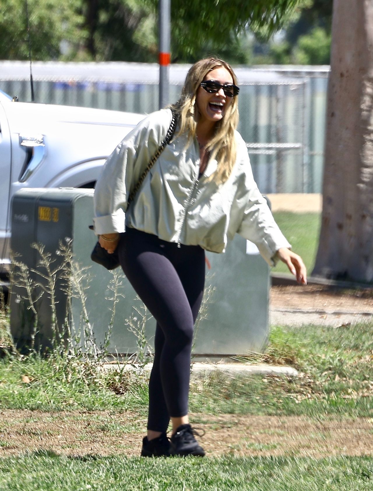 Hilary Duff at a Park in Sherman Oaks 08/25/2023 • CelebMafia