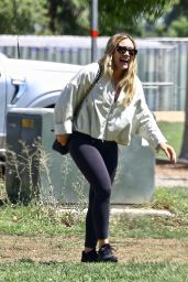 Hilary Duff at a Park in Sherman Oaks 08/25/2023