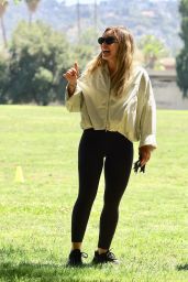 Hilary Duff at a Park in Sherman Oaks 08/25/2023