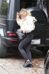 Hilary Duff - Leaving the Gym in Studio City 08/21/2023