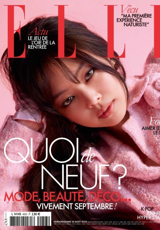 Jennie Kim - saELLE Magazine France 08/24/2023 Issue