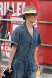 Jennifer Lopez Arriving at JFK Airport in New York 08/12/2023