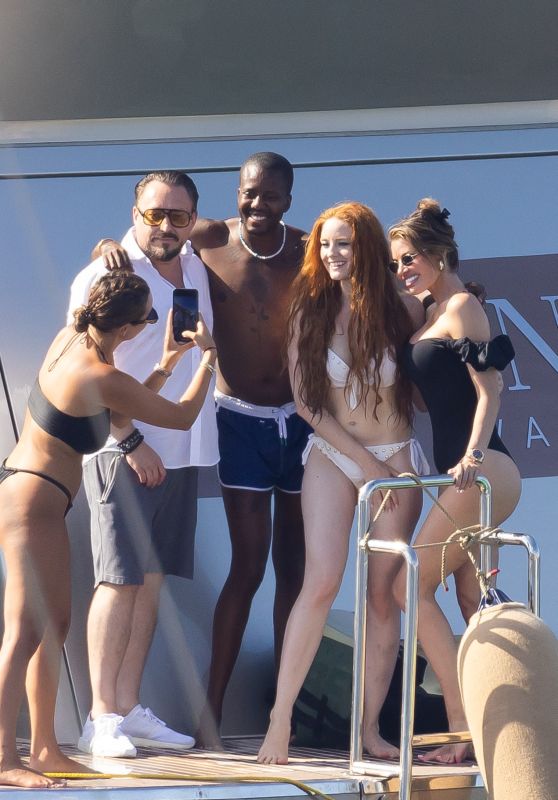 Jess Glynne, Chloe Sims and Barbara Meier in a Luxury Yacht in Ibiza 08/17/2023