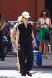 Julianne Moore in All Black in New York 07/31/2023