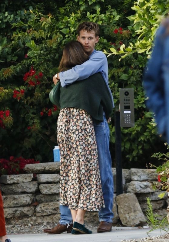Kaia Gerber and Austin Butler at a Private Party in Malibu 08/19/2023