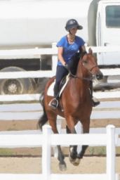 Kaley Cuoco Horse Riding in Thousand Oaks 08/21/2023