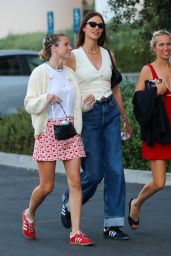 Karlie Kloss – Heads to the Taylor Swift Concert in Inglewood 08/07/2023