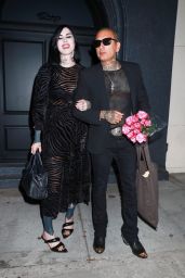 Kat Von D and Rafael Reyes in West Hollywood 08/02/2023