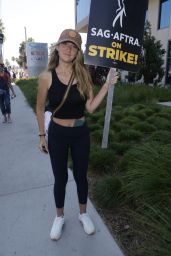 Kathryn Cochrane – Members of SAG-Aftra and the WGA Join the Picket Line at Netflix Offices in Los Angeles 08/14/2023