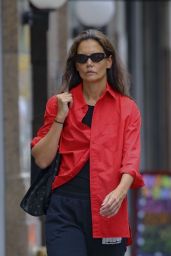 Katie Holmes in Casual Attire in New York 08/14/2023