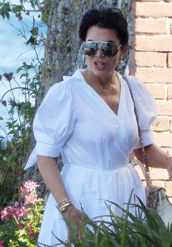 Kris Jenner at the Dolce & Gabbana Villa in Portofino 08/06/2023