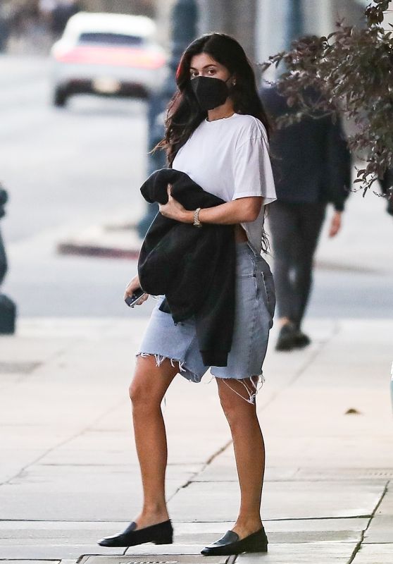 Kylie Jenner at Salon No.9 in Beverly Hills 08/26/2023
