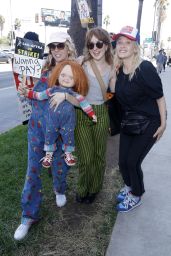 Kyra Gardner, Hannah May Cumming and Barbara Crampton – SAG-Aftra and WGA Strike at Netflix Offices in Los Angeles 08/14/2023