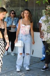 Lala Kent and Scheana Shay at Sur Restaurant in West Hollywood 08/26/2023
