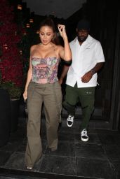 Larsa Pippen at Catch Steak in West Hollywood 08/17/2023