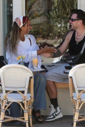 Leona Lewis at Her Recently Opened Restaurant Coffee and Plants in Studio City 08/26/2023
