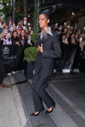 Letitia Wright – Leaving The Mark Hotel for the 2023 Met Gala in NYC 05/01/2023