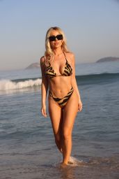 Lisa Opie at the Beach in Rio 08/24/2023