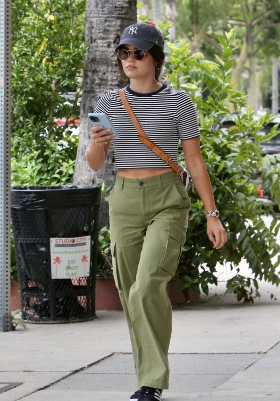 Lucy Hale in Casual Outfit in Studio City 08/11/2023