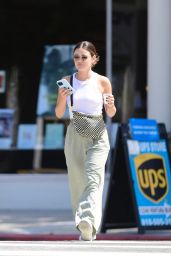 Lucy Hale Street Style - Los Angeles 08/08/2023