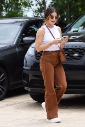 Lucy Hale Street Style - SOHO House in Malibu 07/30/2023